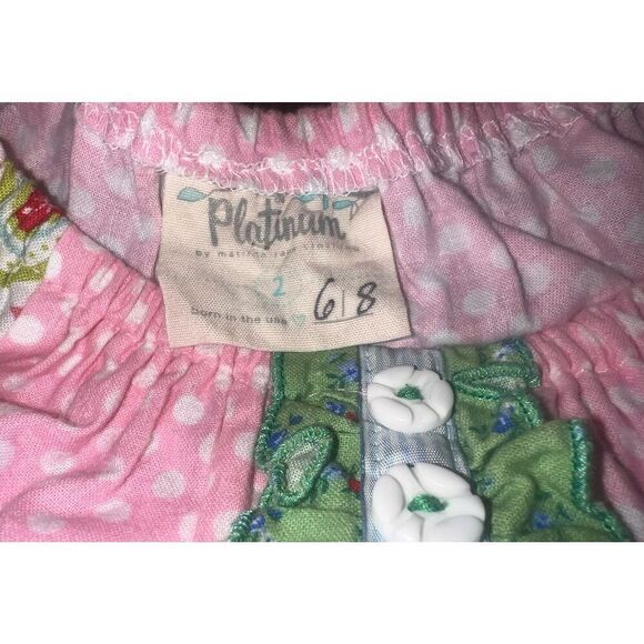 Matilda Jane Platinum gingerbread Christmas holiday tree lace dress 2 - Picture 5 of 7